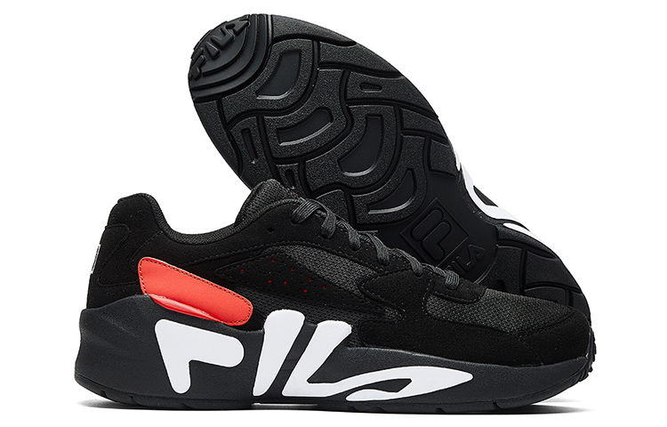Purchase (W) FILA マインドブロワー ロー (ブラック) F12W011107FBK