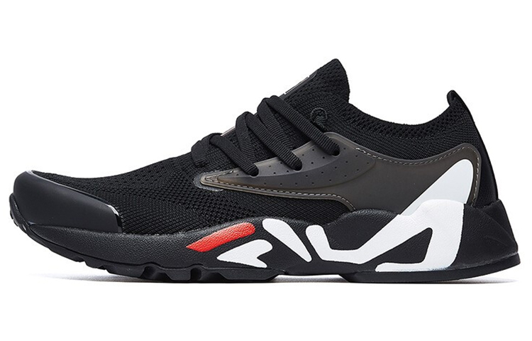 (Women) FILA Mind One 2.0 Low Black/White/Red F12W024116FBK