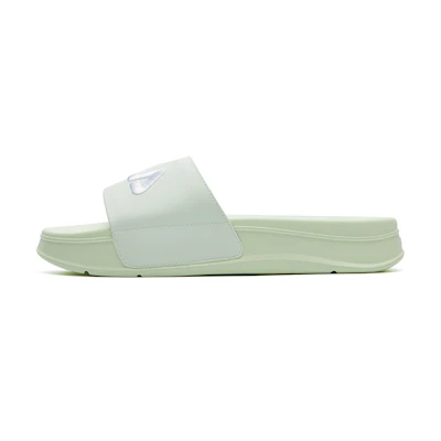 (W) FILA Minimalistic Casual Beach Green Slippers