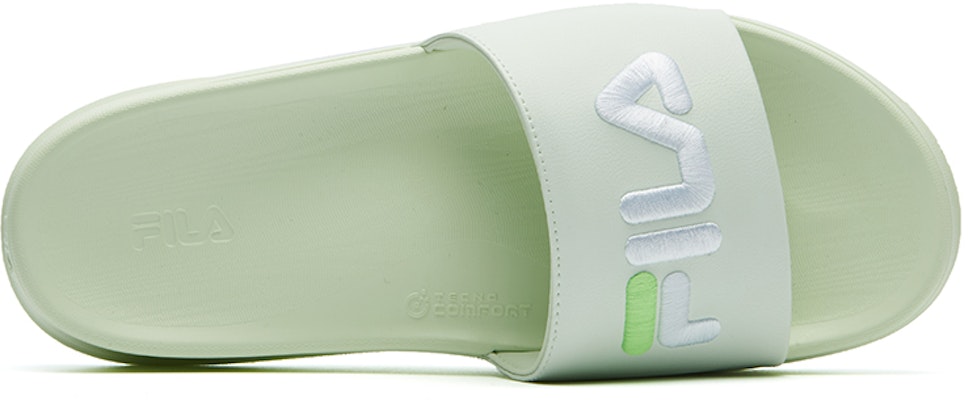 (Women) FILA Minimalistic Casual Beach Green Slippers F12W124623FGN Lookbook (Women) FILA Minimalistic Casual Beach Green Slippers F12W124623FGN