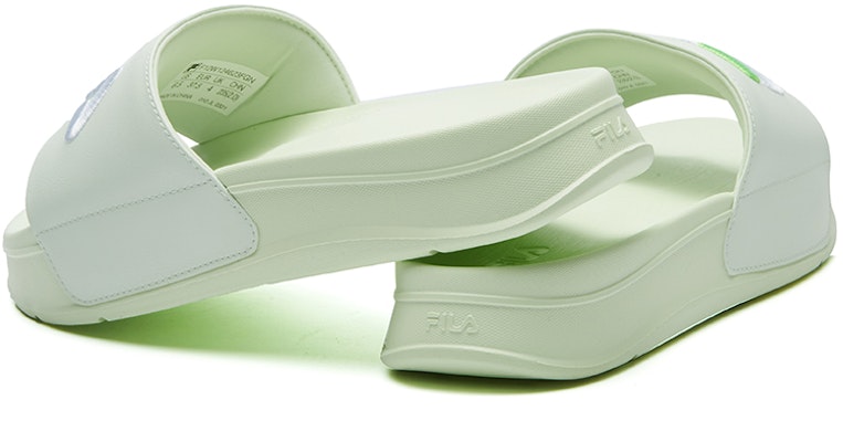 (Women) FILA Minimalistic Casual Beach Green Slippers F12W124623FGN Shop (Women) FILA Minimalistic Casual Beach Green Slippers F12W124623FGN