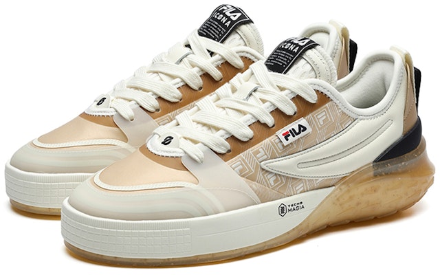 FILA斐樂 MIX 潮流復古休閒 低筒 滑板鞋 女款 米黃色 Order FILA斐樂 MIX 潮流復古休閒 低筒 滑板鞋 女款 米黃色