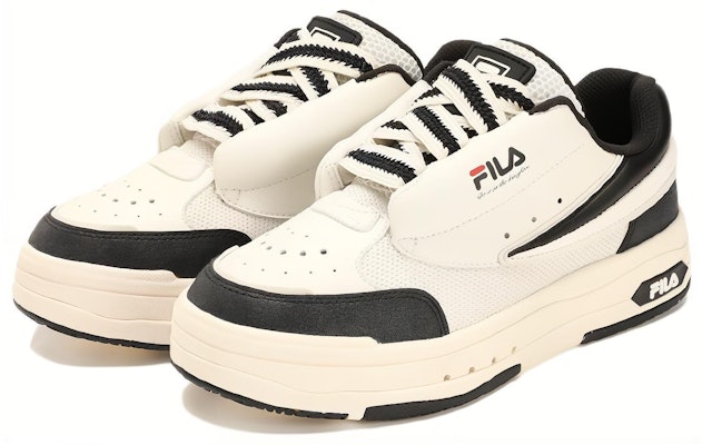 (W) Sepatu Skate FILA Mix Low 'Cream Putih Hitam' F12W324203FWV Lookbook (W) Sepatu Skate FILA Mix Low 'Cream Putih Hitam' F12W324203FWV