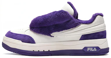 (Women) FILA Mix Low Skate Shoes 'White Purple' F12M244205FWW (Women) FILA Mix Low Skate Shoes 'White Purple' F12M244205FWW