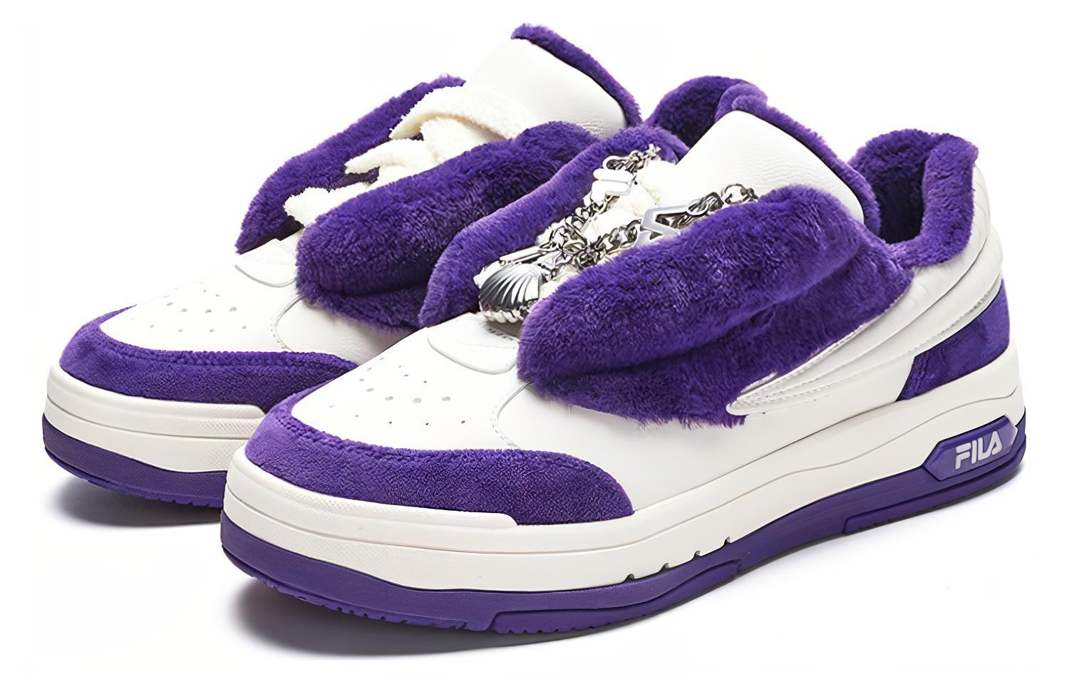 Order (W) Sepatu Skate FILA Mix Low 'Putih Ungu' F12M244205FWW