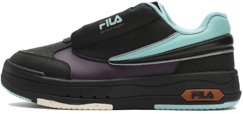 (W) FILA 混合低帮滑板鞋 '黑蓝' F12W344201FBS Buy (W) FILA 混合低帮滑板鞋 '黑蓝' F12W344201FBS