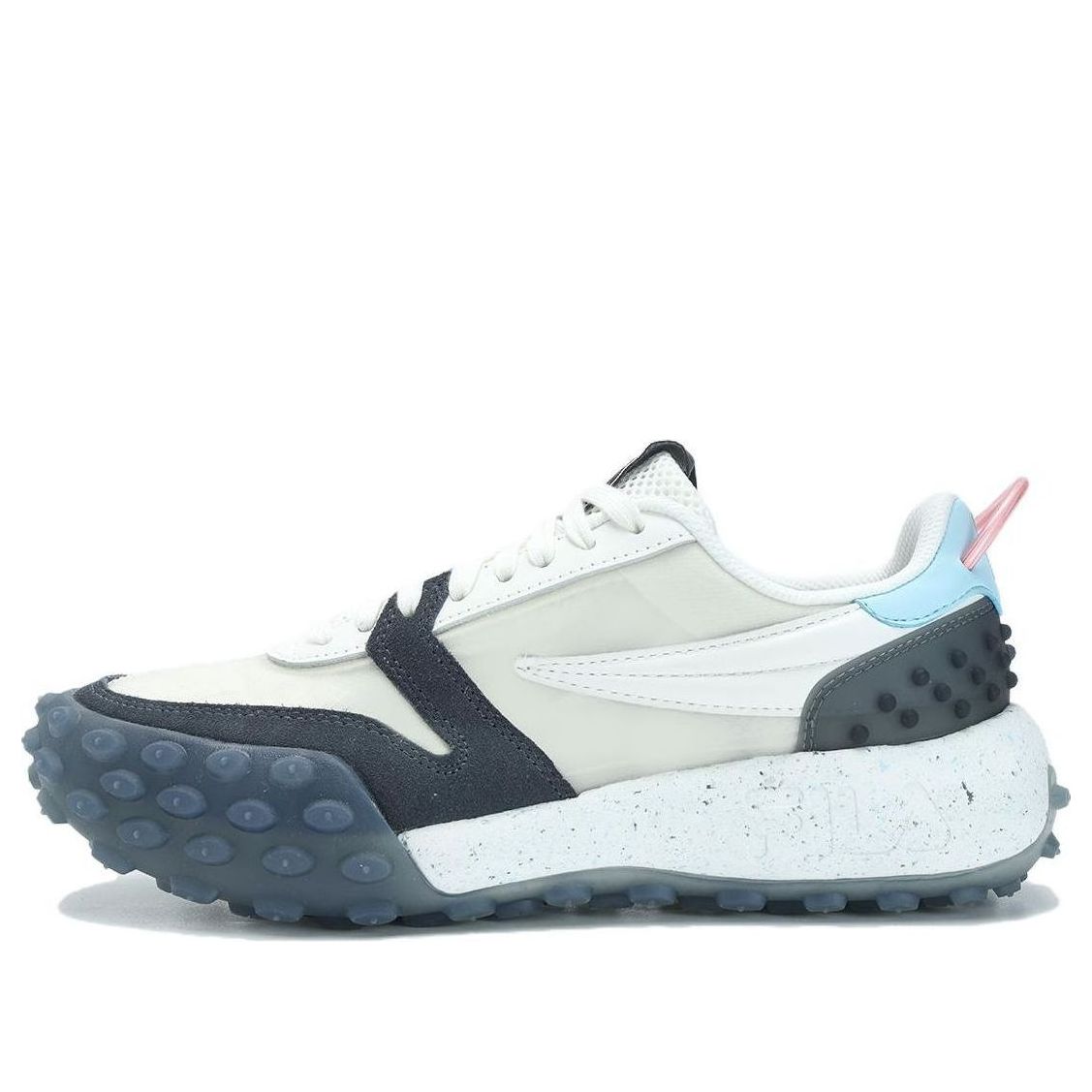 (Women) FILA Mix Sneakers 'White Navy' F12W323101FOT