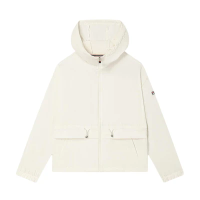 (Women) FILA Modern Heritage UV Protection Hooded Jacket Steam White. F11W431709F-IV
