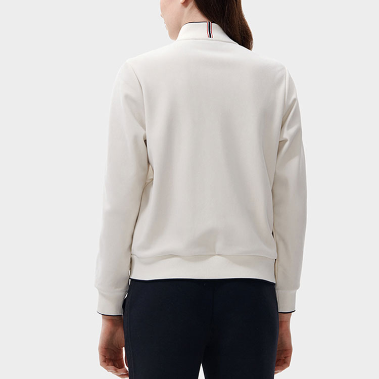 (Women) FILA Modern Heritage Logo Embroidered Retro Track Jacket - Steam White F11W311503F-IV 圖 5