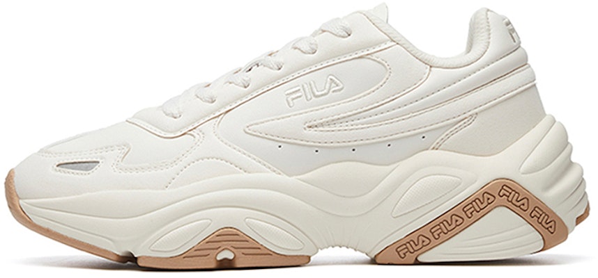 (Women) FILA Morden Chic-FMC 'White Brown' F12W111123FMT Buy (Women) FILA Morden Chic-FMC 'White Brown' F12W111123FMT