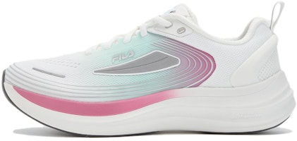 (Women) FILA Nuvole EVO 'White Aqua Pink' A12W331112FBW (Women) FILA Nuvole EVO 'White Aqua Pink' A12W331112FBW