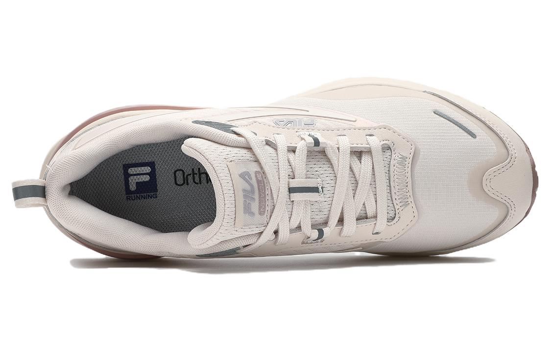 Shop FILA斐樂 Nuvole EVO 圓頭繫帶 跑步鞋 女款 粉紅色