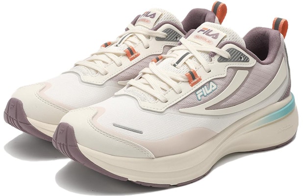 (Women) FILA Nuvole EVO Sneakers 'White Purple' A12W341123FWH Lookbook (Women) FILA Nuvole EVO Sneakers 'White Purple' A12W341123FWH