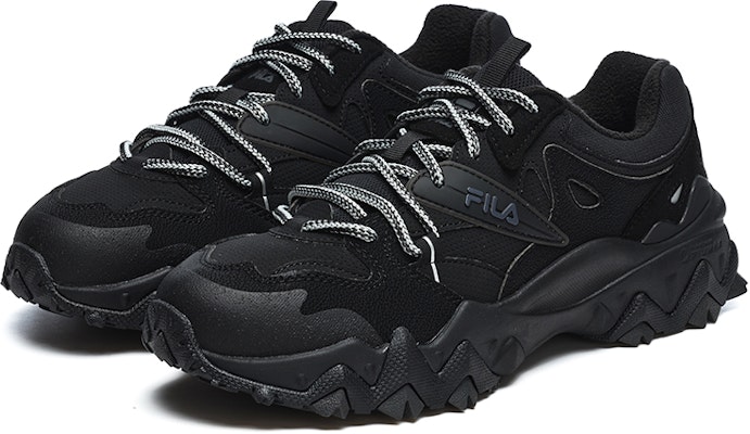 (W) FILA Oakmont 2 WE 'Velvet Black Low-Top' Lelaki Hitam Rendah F12W242117FBK Order (W) FILA Oakmont 2 WE 'Velvet Black Low-Top' Lelaki Hitam Rendah F12W242117FBK