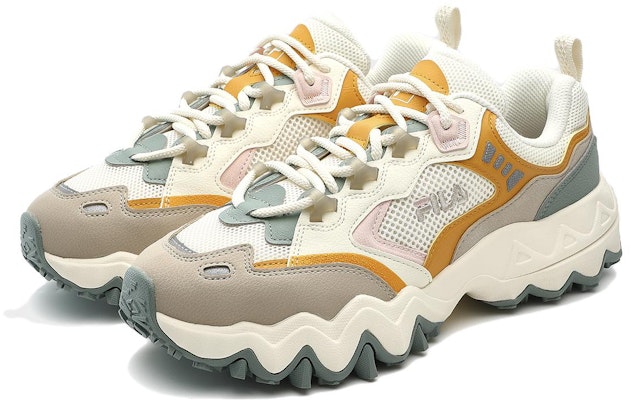 (W) Kasut Sukan FILA Oakmont 3 'Putih Oren Hijau' F12W332105FAC Order (W) Kasut Sukan FILA Oakmont 3 'Putih Oren Hijau' F12W332105FAC