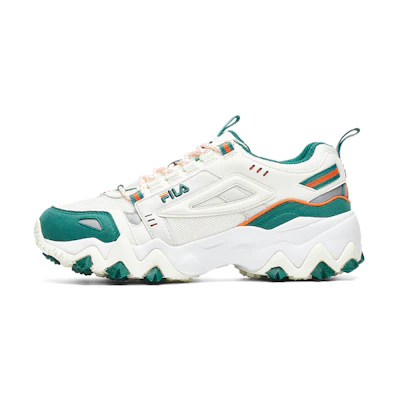 (W) FILA Oakmont Low-To Running Shoes White/Green
