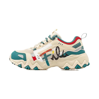 (W) FILA Oakmont Peaker Low-Running Shoes Green