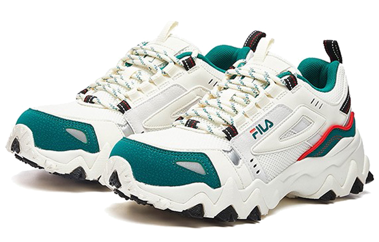 (W) FILA Oakmont Peaker RetroRunning Shoes WhiteGreen 'White Green' 圖 2