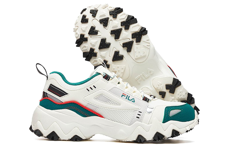 (W) FILA Oakmont Peaker RetroRunning Shoes WhiteGreen 'White Green' 圖 4