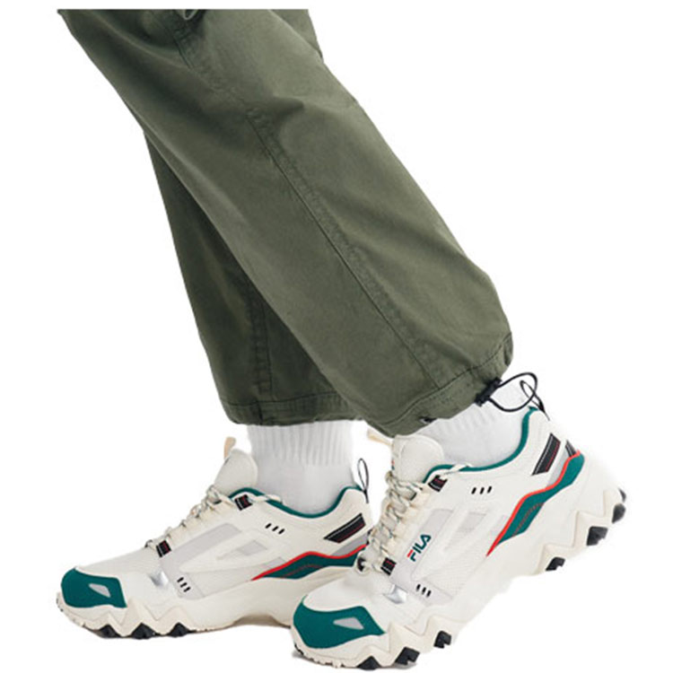 (W) FILA Oakmont Peaker RetroRunning Shoes WhiteGreen 'White Green' 圖 5