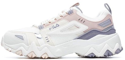 (Women) FILA Oakmont Tr Chunky Sneakers 'White Pink Purple' F12W242162AGR (Women) FILA Oakmont Tr Chunky Sneakers 'White Pink Purple' F12W242162AGR