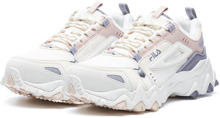 (W) FILA Oakmont Tr Chunky Sneakers 'Putih Pink Ungu' F12W242162AGR Shop (W) FILA Oakmont Tr Chunky Sneakers 'Putih Pink Ungu' F12W242162AGR