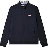 (Women) FILA Original Logo Design Casual Full-Zip Jacket F51M439532ANV (Women) FILA Original Logo Design Casual Full-Zip Jacket F51M439532ANV