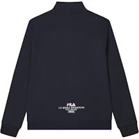 Lookbook (Women) FILA Original Logo Design Casual Full-Zip Jacket F51M439532ANV