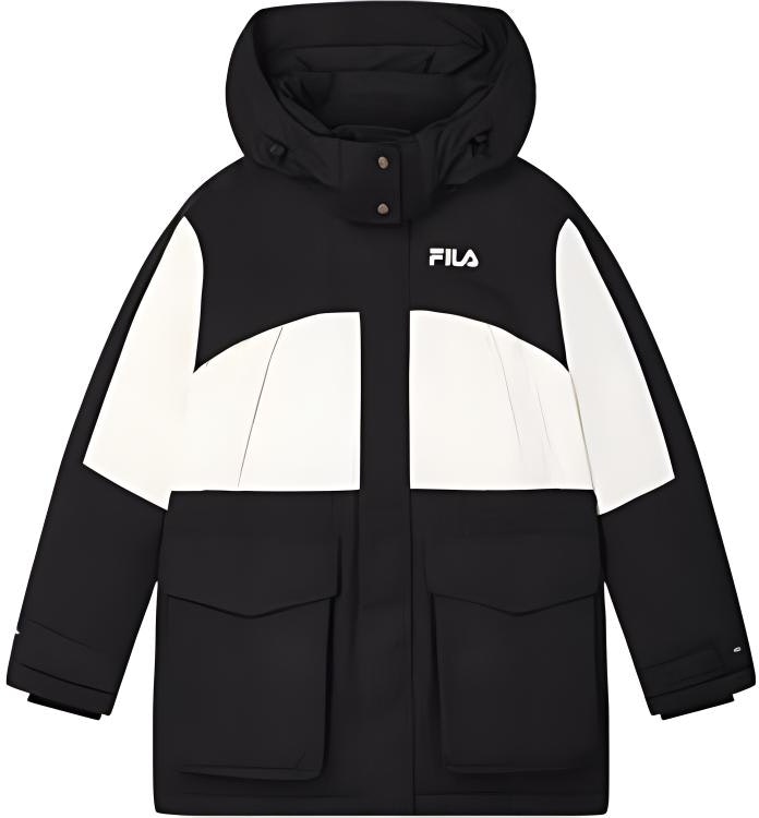 women-fila-originale-black-logo-colorblock-hooded-down-jacket-casual-fit-f51-w449903-f-bk