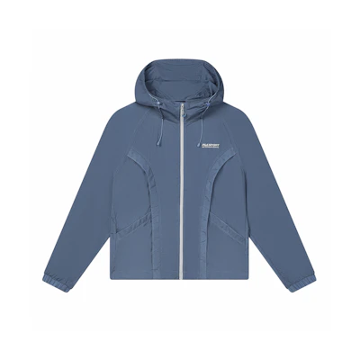 (Women) FILA ORIGINALE Casual Loose Fit Hooded Jacket - Cloud Blue F71W429705F-BU