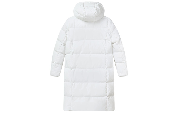 (Women) FILA ORIGINALE Embroidered Logo White Down Hooded Winter Jacket. F11W149909FWT 圖 3