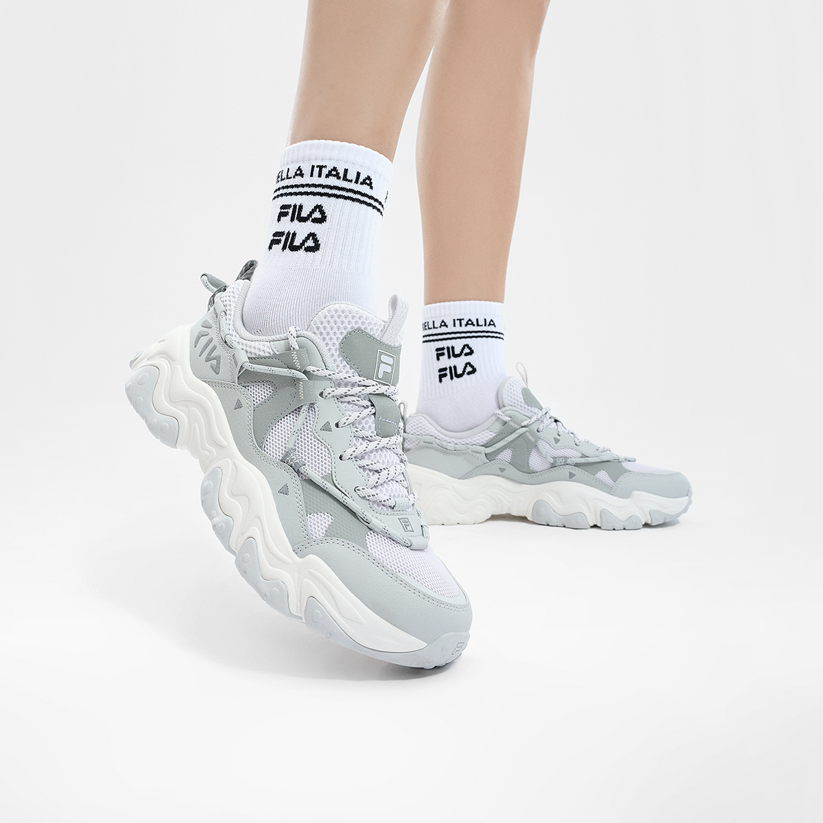 (W) FILA Originale Fluid V 'Grey' 圖 6