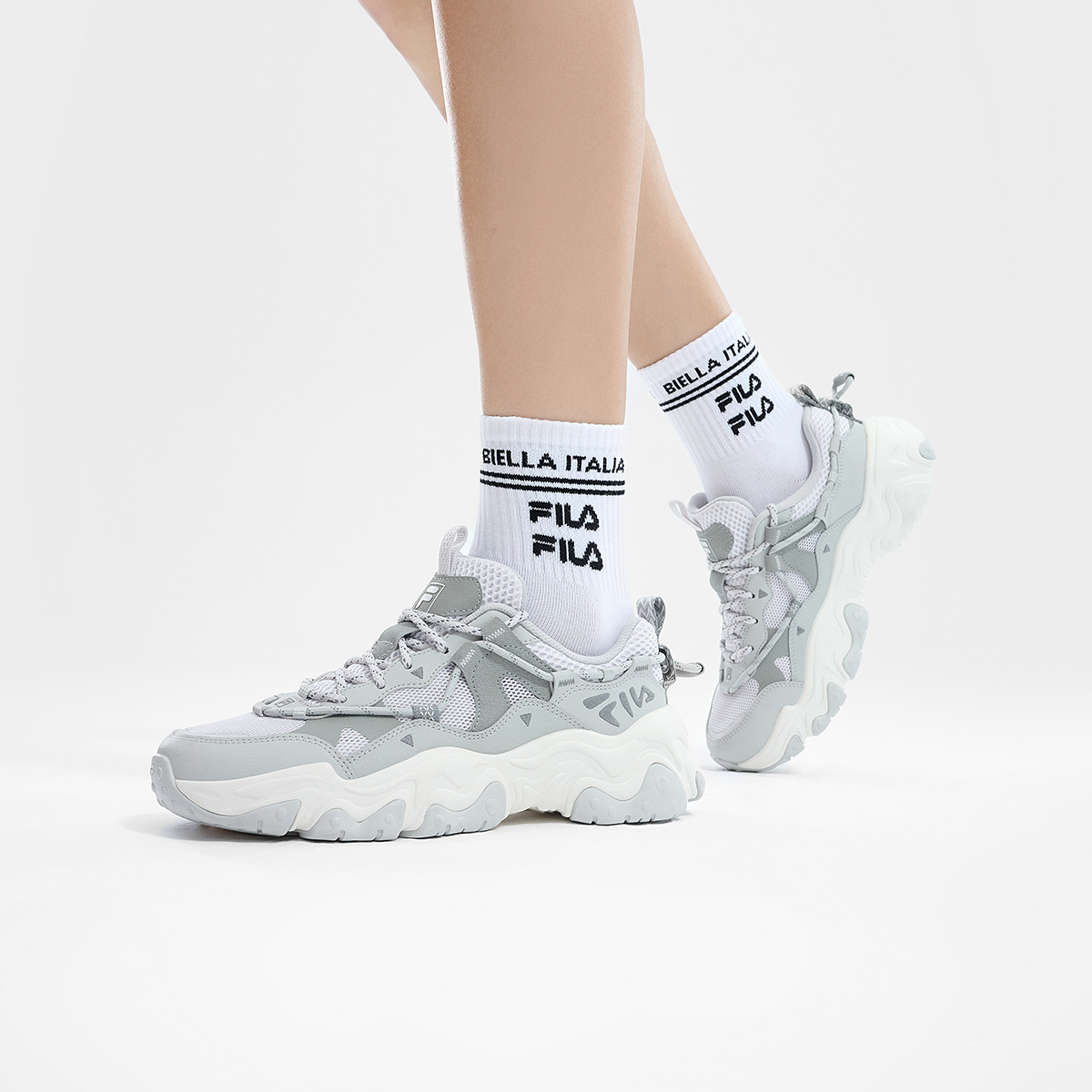 (W) FILA Originale Fluid V 'Grey' 圖 7