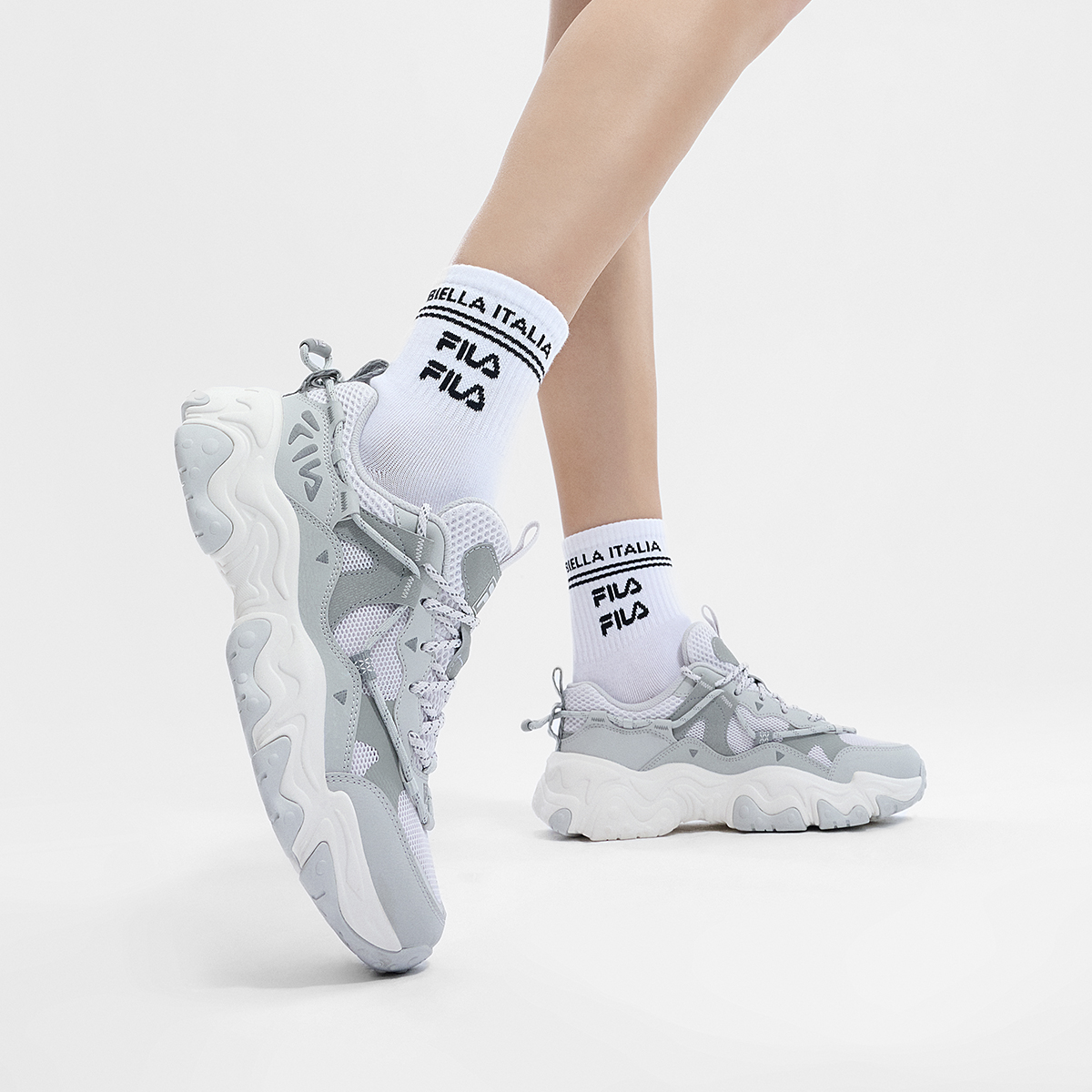 (W) FILA Originale Fluid V 'Grey' 圖 9