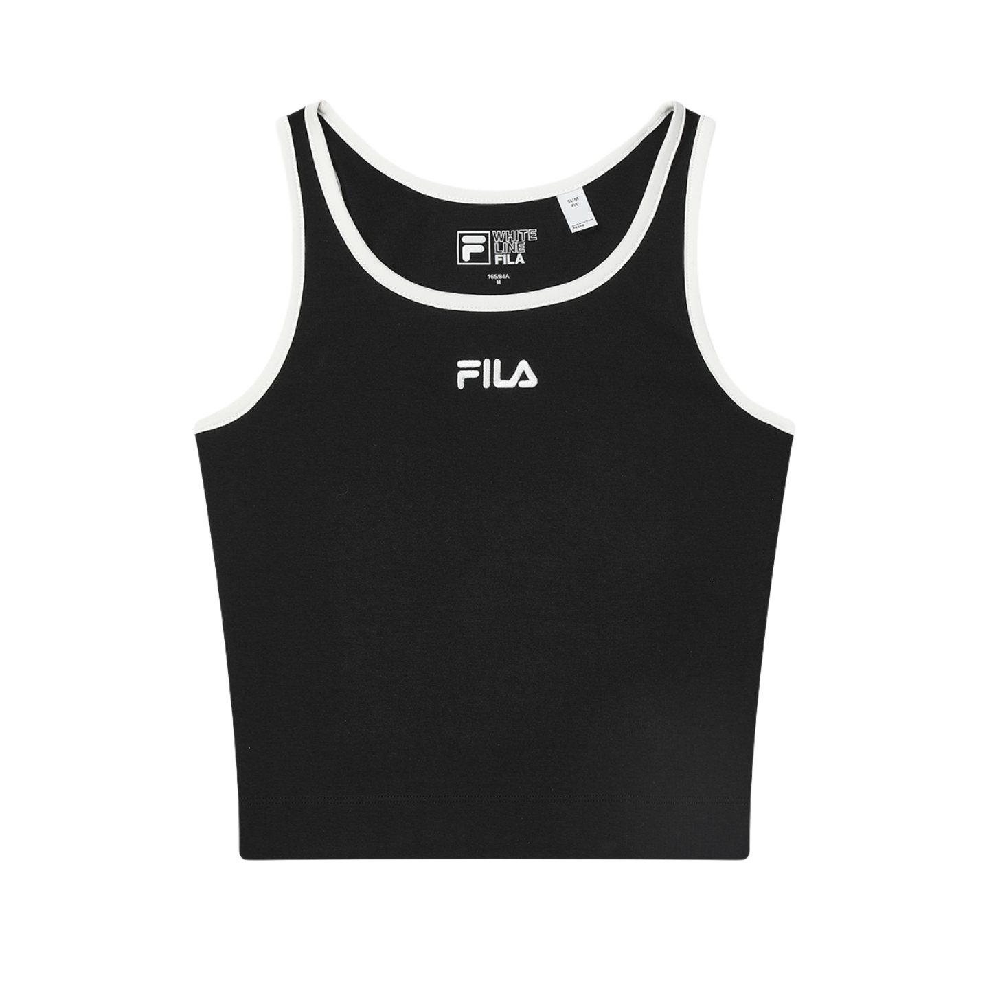 (Women) FILA ORIGINALE Sleeveless Logo Pullover Tank Top Women - Jet Black. F11W429116FBK