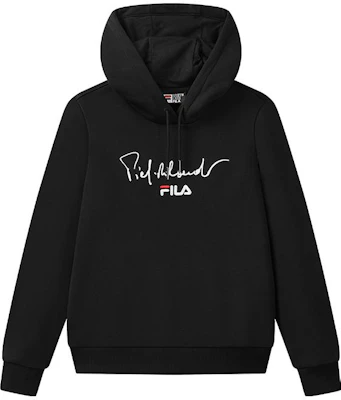 (W) Sudadera con Capucha FILA Oversize Negra con Letras Grandes. F11W118232F-BK Order (W) Sudadera con Capucha FILA Oversize Negra con Letras Grandes. F11W118232F-BK