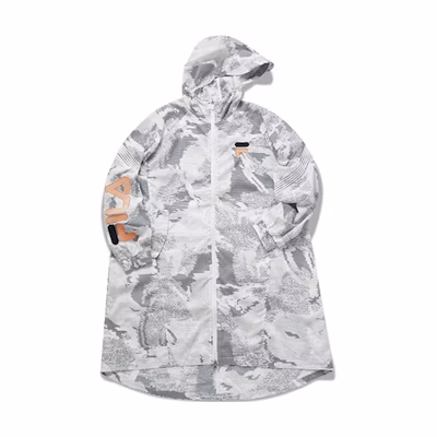 (Women) FILA Oversized White Hooded Woven Jacket T11W023701F-WT
