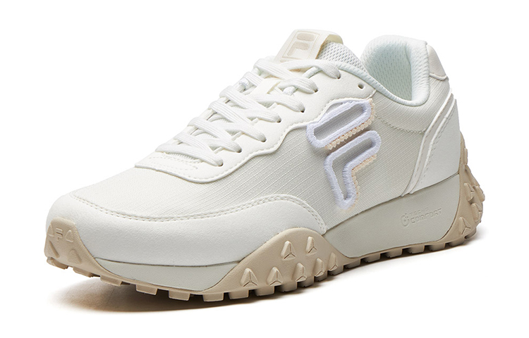 (W) FILA Pacer Low Top Running Shoes White 圖 2