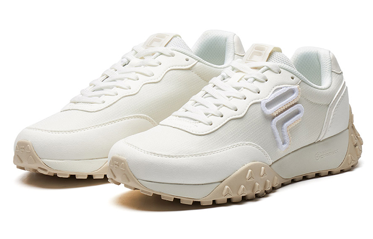 (W) FILA Pacer Low Top Running Shoes White 圖 3