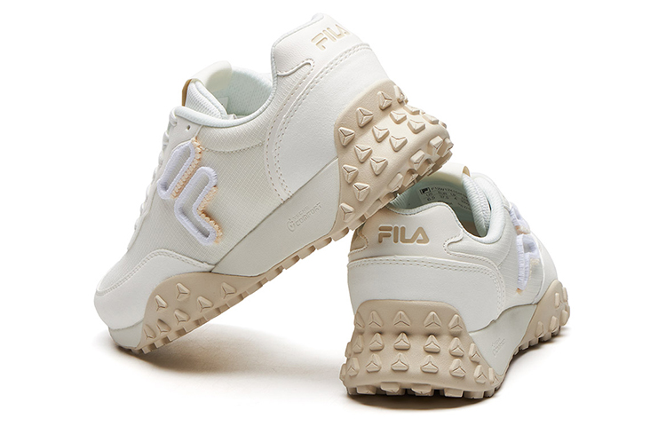 (W) FILA Pacer Low Top Running Shoes White 圖 5
