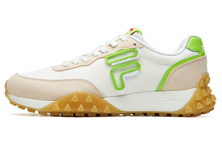 (W) FILA Pacer Sneakers White/Green