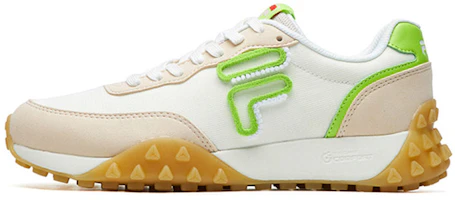 (Women) FILA Pacer Sneakers White/Green F12W124154FJS (Women) FILA Pacer Sneakers White/Green F12W124154FJS