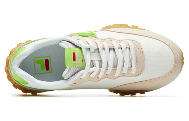 (W) FILA Pacer Sneakers White/Green 圖 4