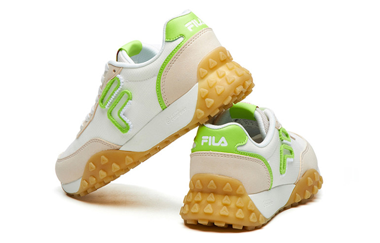 (W) FILA Pacer Sneakers White/Green 圖 5