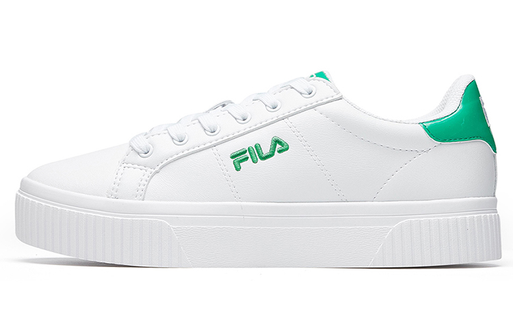 (Women) FILA Panache 19 low sneakers white/green F52W024310FWG