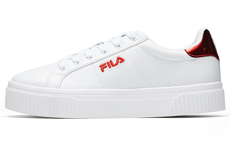 (Women) FILA Panache 19 Low-Top Skate Shoe /Red 'White' F52W024310FWR