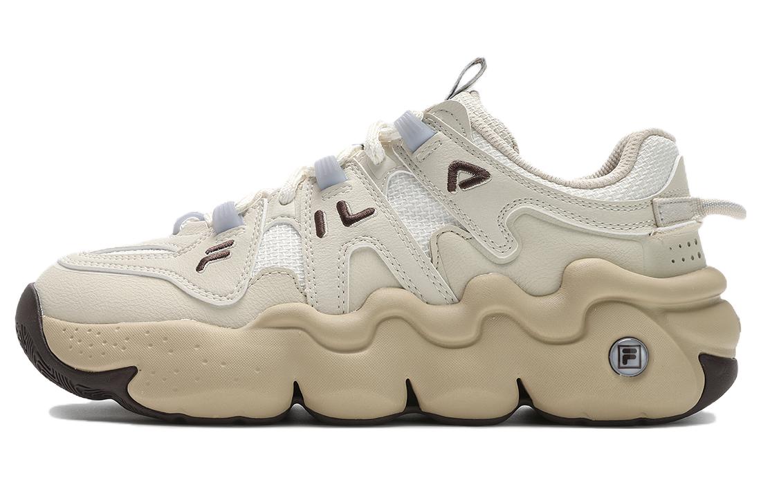 (Women) FILA Panini Running Shoes 'White Beige' F12W412111FGW