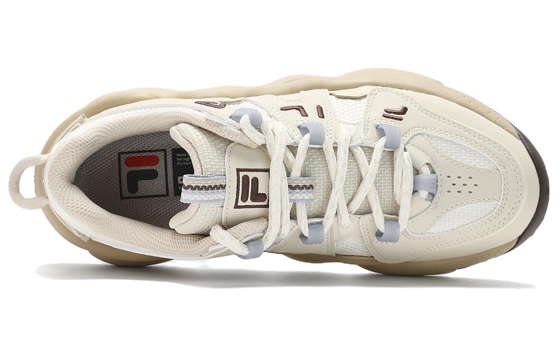 Lookbook FILA斐樂 Panini 舒適百搭 減震輕便通風 低筒 跑步鞋 女款 白色