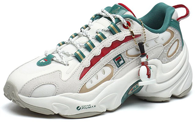 Green and red filas hot sale