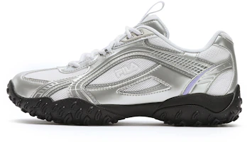 (Women) FILA Pebble Liquid Silver Casual Sneakers Silver Grey/White F12W432106FSW (Women) FILA Pebble Liquid Silver Casual Sneakers Silver Grey/White F12W432106FSW